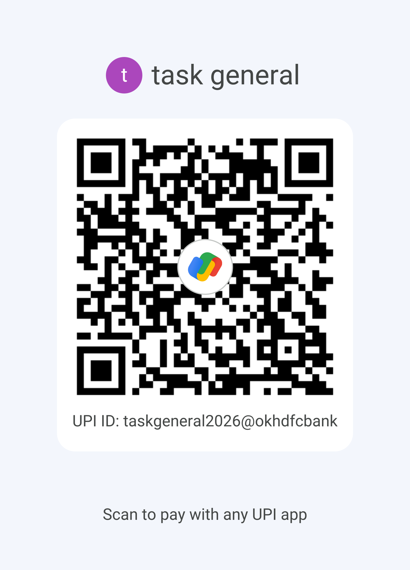 UPI QR Code